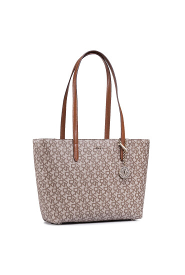 DKNY Дамска чанта Bryant Lg Zip Tote R74AJ014 Кафяв - Mera.bg