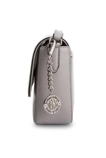 DKNY Дамска чанта Bryant Md Flap Cbody R82E3467 Grey Melange GRG - Mera.bg