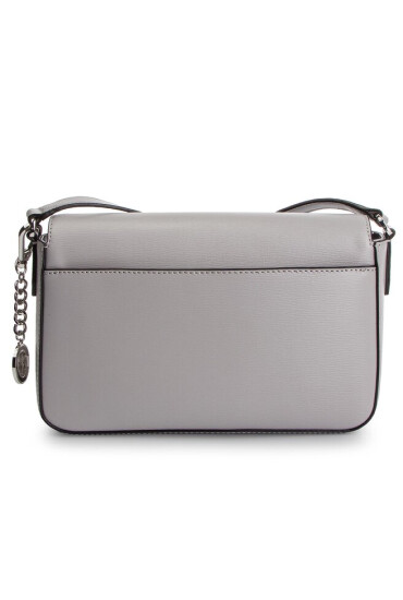 DKNY Дамска чанта Bryant Md Flap Cbody R82E3467 Grey Melange GRG - Mera.bg