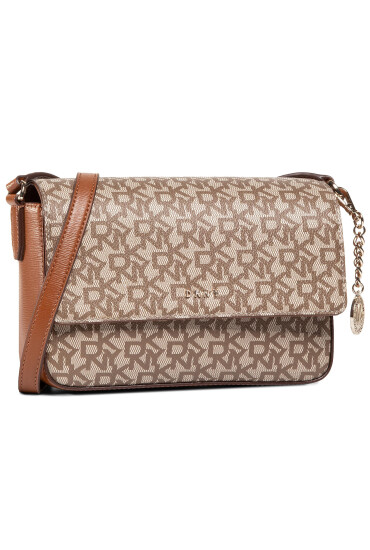 DKNY Дамска чанта Bryant Md Flap Cbody R82EJ467 Кафяв - Mera.bg