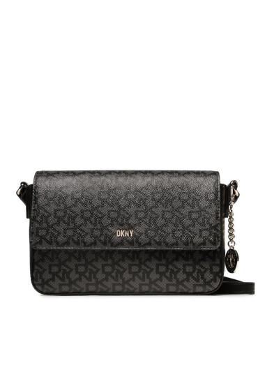DKNY Дамска чанта Bryant-Md Flap Xbody R82EJ467 Bk Logo/Bk XLB - Mera.bg