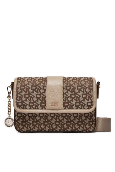 DKNY Дамска чанта Bryant Park Md Flap R41EF467 Бежов - Mera.bg