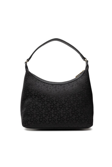 DKNY Дамска чанта Carol Md Pouchettte R14HFQ12 Bk Logo/Bk XLB - Mera.bg