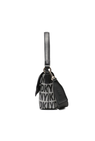 DKNY Дамска чанта Chriselle Flap Demi R33H2Z18 Bk Logo-Bk XLB - Mera.bg