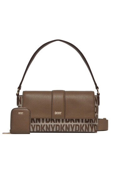 DKNY Дамска чанта Chriselle Flap Demi R33H2Z18 Chin/Truf 2ZJ - Mera.bg