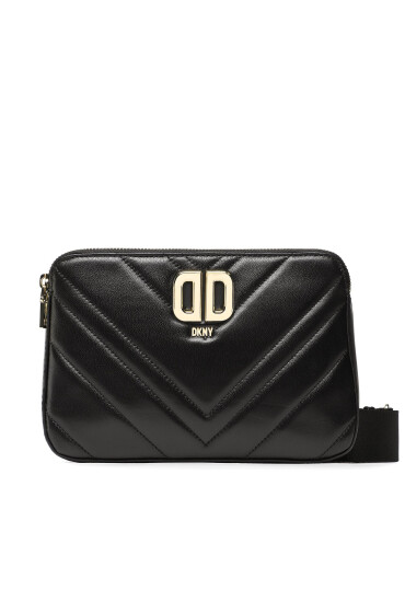 DKNY Дамска чанта Delphine Dbl Zip Cbo R23EBG29 Черен - Mera.bg