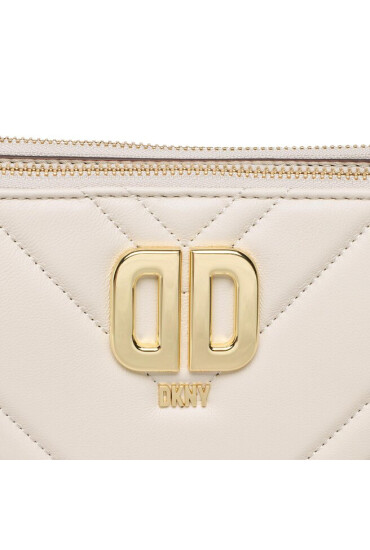 DKNY Дамска чанта Delphine Dbl Zip Cbo R23EBG29 Екрю - Mera.bg