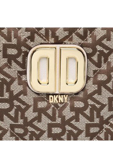 DKNY Дамска чанта Delphine Dbl Zip Cbo R23EFG29 Chin/Pabble 2ZK - Mera.bg