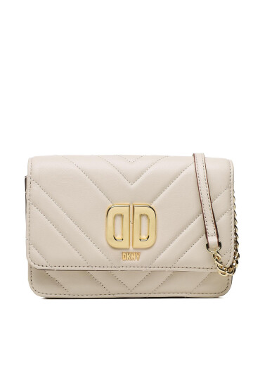 DKNY Дамска чанта Delphine Flp Cbody R23EBK74 Екрю - Mera.bg