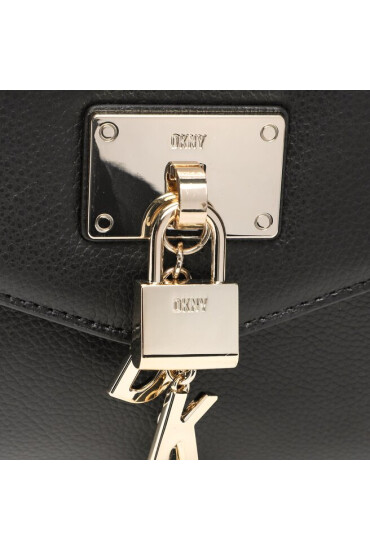 DKNY Дамска чанта Elissa Chain Clutch R24GHV17 Blk/Gold BGD - Mera.bg