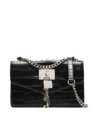 DKNY Дамска чанта Elissa Sm Flap Shoul R333PC81 Blk/Gold BGD - Mera.bg