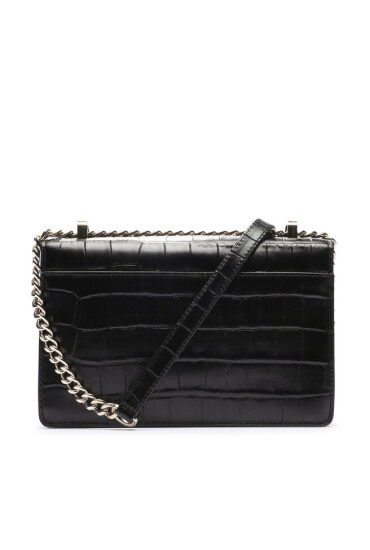DKNY Дамска чанта Elissa Sm Flap Shoul R333PC81 Blk/Gold BGD - Mera.bg