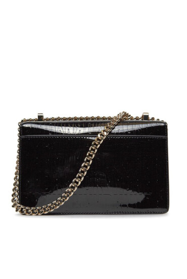 DKNY Дамска чанта Elissa Sm Flap Shoul R333XC81 Blk/Gold BGD - Mera.bg