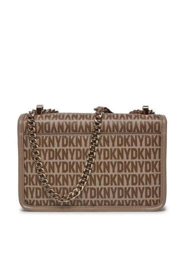 DKNY Дамска чанта Elissa Sm Flap Shoul R3432C81 Кафяв - Mera.bg