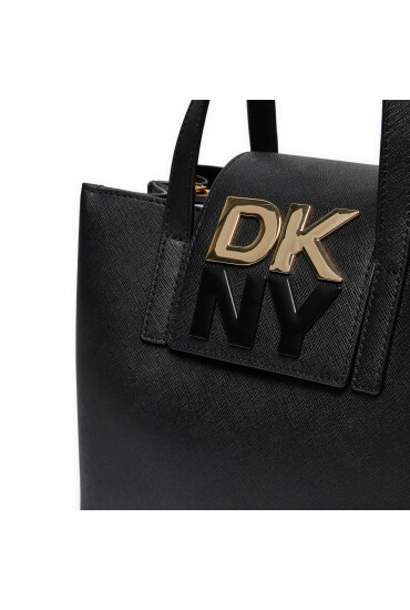 DKNY Дамска чанта Faye Md Satchel R42DYE39 Черен - Mera.bg