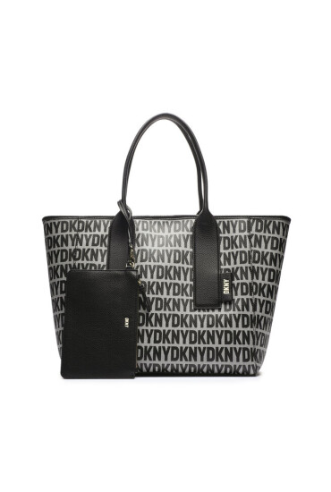 DKNY Дамска чанта Grayson Lg Tote R33A2X07 Bk Logo-Bk XLB - Mera.bg