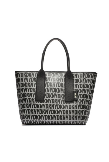 DKNY Дамска чанта Grayson Lg Tote R33A2X07 Bk Logo-Bk XLB - Mera.bg