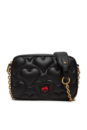 DKNY Дамска чанта Heart Of Ny Quilted Camera Bag R43EZE99 Черен - Mera.bg