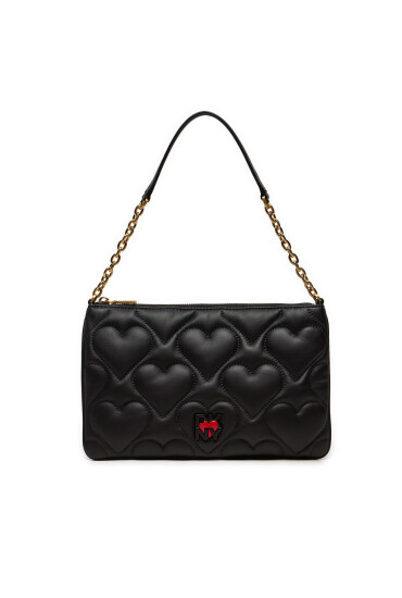 DKNY Дамска чанта Heart Of Ny Quilted Flat Shoulder Bag R413KF08 Черен - Mera.bg