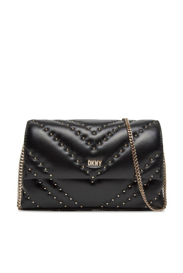DKNY Дамска чанта Madison Park Clutch R33GUY92 Blk/Gold BGD - Mera.bg