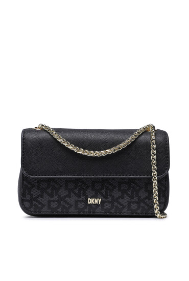 DKNY Дамска чанта Minnie Shoulder Bag R233JT72 Bk Logo/Bk - Mera.bg