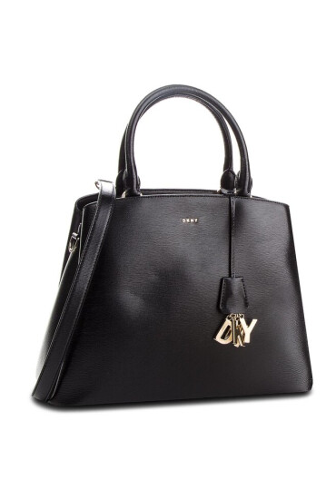 DKNY Дамска чанта Paige Lg Satchel R81D3326 Blk/Gold - Mera.bg