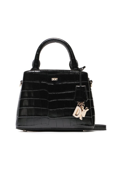 DKNY Дамска чанта Paige Sm Satchel R23DP465 Черен - Mera.bg