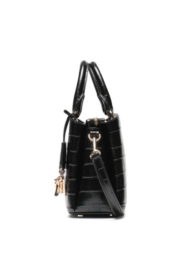 DKNY Дамска чанта Paige Sm Satchel R23DP465 Черен - Mera.bg