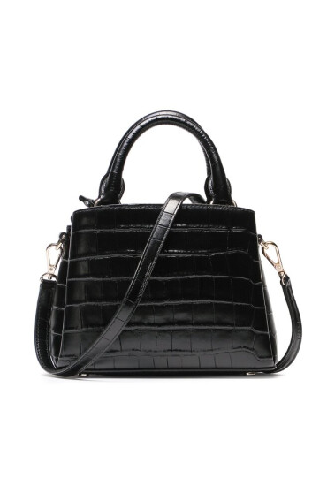 DKNY Дамска чанта Paige Sm Satchel R23DP465 Черен - Mera.bg