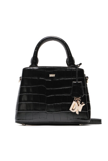 DKNY Дамска чанта Paige Sm Satchel R23DP465 Черен - Mera.bg