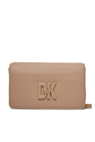 DKNY Дамска чанта Seventh Avenue Md Fl R33EKY30 Бежов - Mera.bg