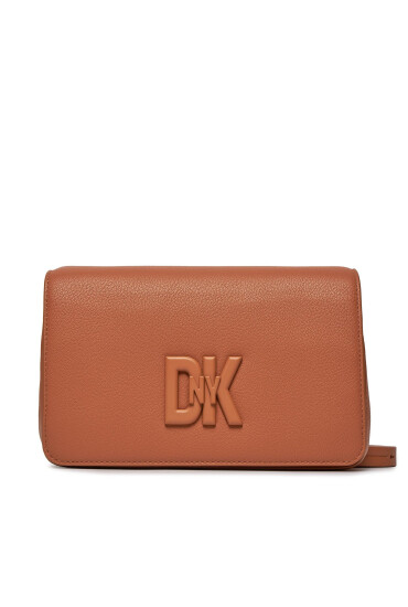 DKNY Дамска чанта Seventh Avenue Md Fl R33EKY30 Кафяв - Mera.bg