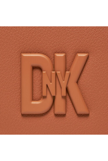 DKNY Дамска чанта Seventh Avenue Md Fl R33EKY30 Кафяв - Mera.bg