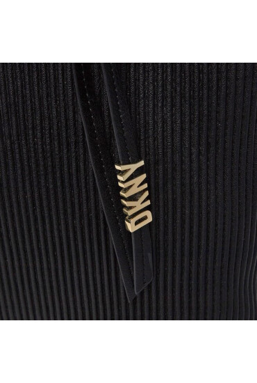 DKNY Дамска чанта Shane Tote R33AZY71 Blk/Gold BGD - Mera.bg