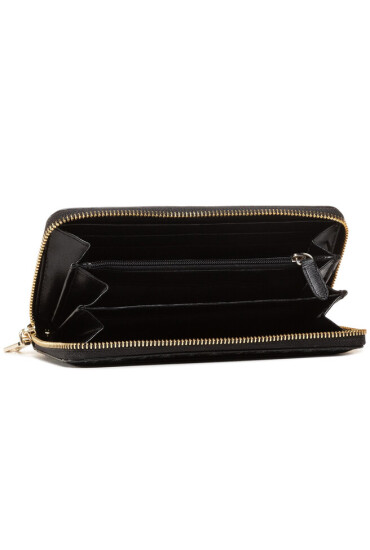 DKNY Голям дамски портфейл Bryant-New Zip Arou R831J658 Черен - Mera.bg