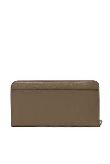 DKNY Голям дамски портфейл Bryant-New Zip Aroun R8313658 Tuffle TRF - Mera.bg
