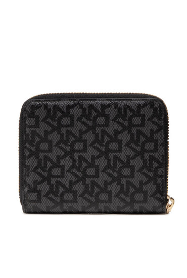 DKNY Голям дамски портфейл Bryant Sm Zip Aroun R831J656 Черен - Mera.bg