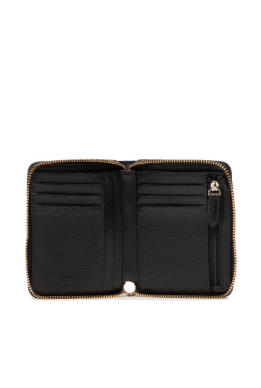 DKNY Голям дамски портфейл Bryant Sm Zip Aroun R831J656 Черен - Mera.bg