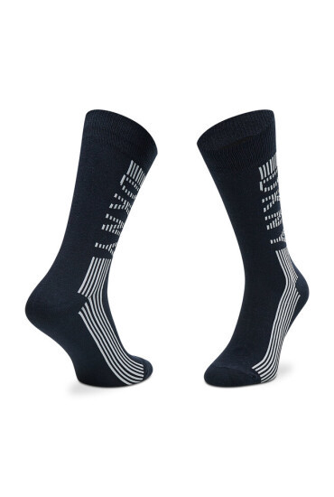 DKNY Комплект 3 чифта дълги чорапи мъжки Gem S5_6216T_DKY Black/Grey Marl/Navy - Mera.bg