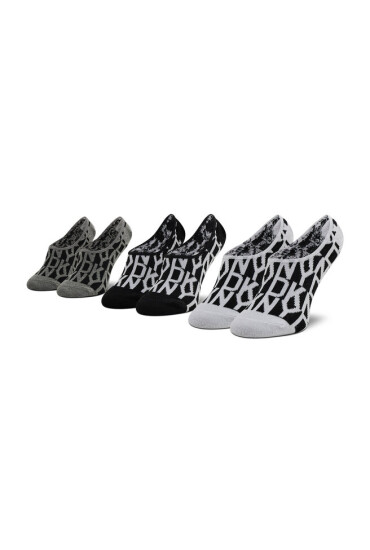 DKNY Комплект 3 чифта терлик дамски Abigail S4_0011T_DKY Black/White/Grey - Mera.bg
