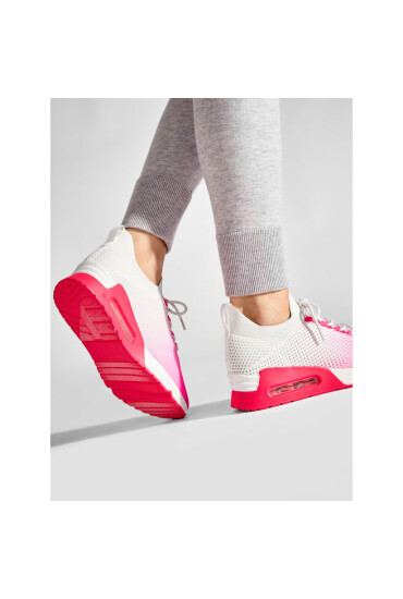 DKNY Сникърси Ashly K1231580 Knite Fuschia/ Wht Fwh - Mera.bg