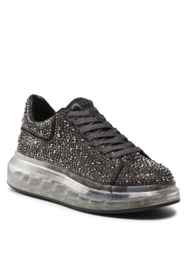 DKNY Сникърси Kandas K1271246 Blk/Gunmetal BWG - Mera.bg