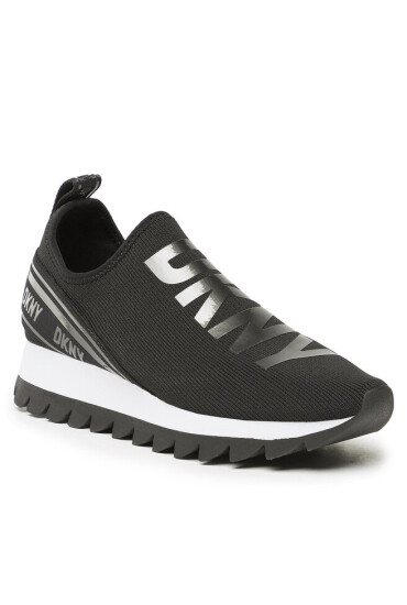 DKNY Сникърси Abbi K3299730 Black/White 005 - Mera.bg