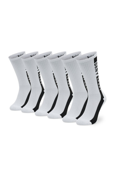 DKNY Sport Комплект 3 чифта дълги чорапи мъжки DKNY Lester S5_6232_DKY White - Mera.bg