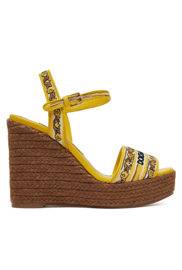 Dolce&Gabbana Еспадрили CZ0318 AV804 Жълт - Mera.bg