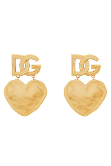 Dolce&Gabbana Обеци с клипс WEQ6L3 W1111 Златист - Mera.bg