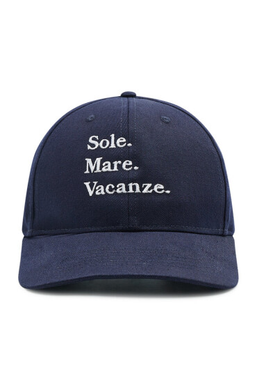 Drivemebikini Шапка с козирка Sole Mare Vacanze 2022-DRV-040_NV Navy - Mera.bg