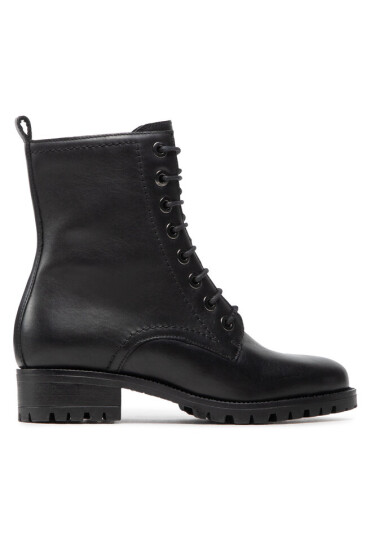 Dune London Боти Cleated Hiker Boot 0092501020013484 Black Leather - Mera.bg