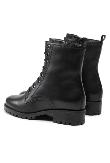 Dune London Боти Cleated Hiker Boot 0092501020013484 Black Leather - Mera.bg