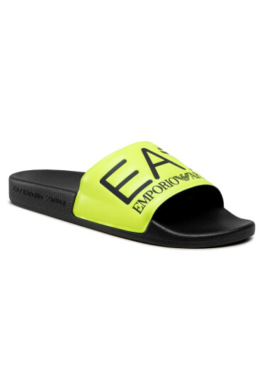 EA7 Emporio Armani Чехли XCP001 XCC22 N473 Yelow Fluo/Irongate - Mera.bg
